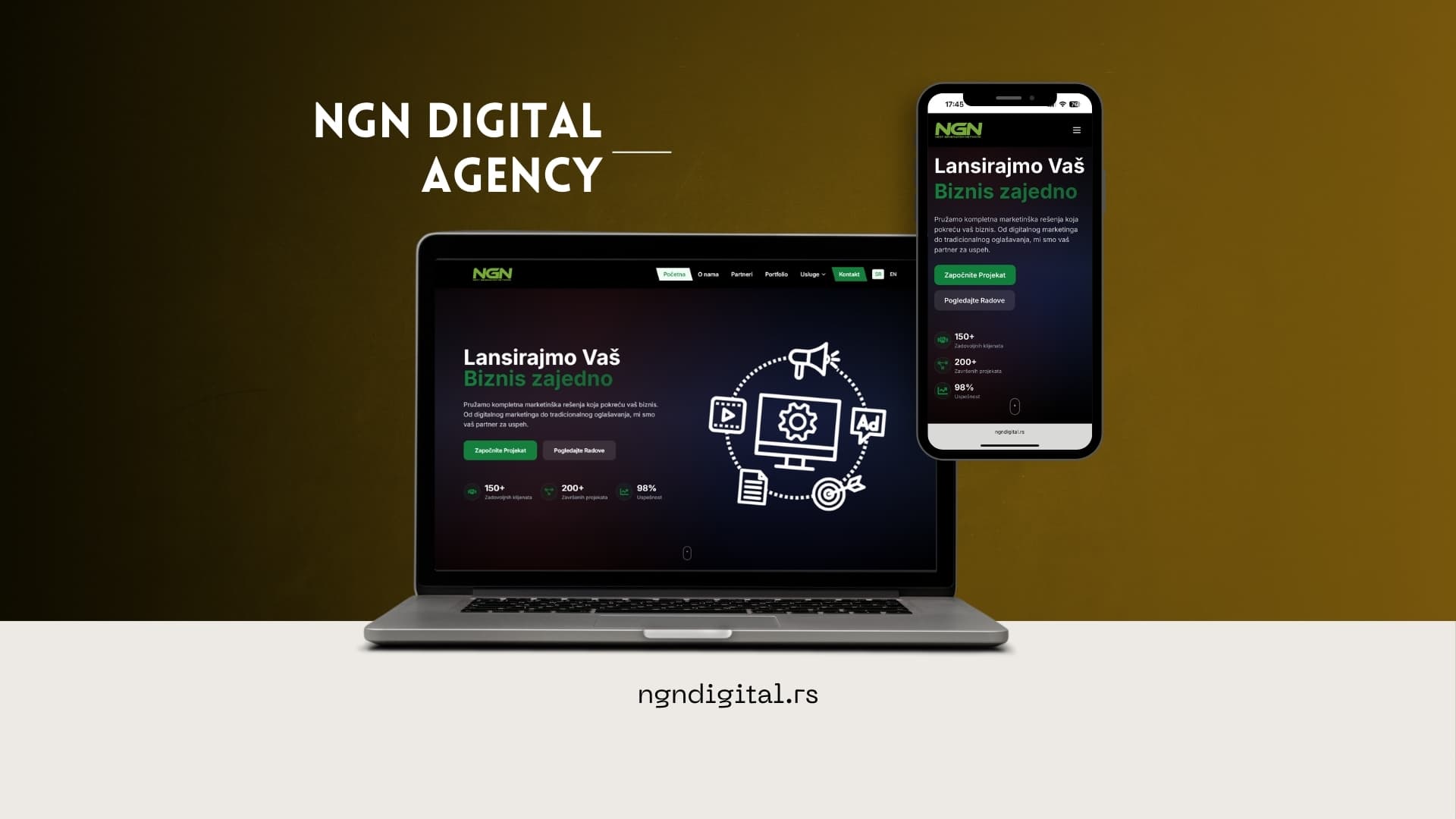 NGN Digital - Agency Website